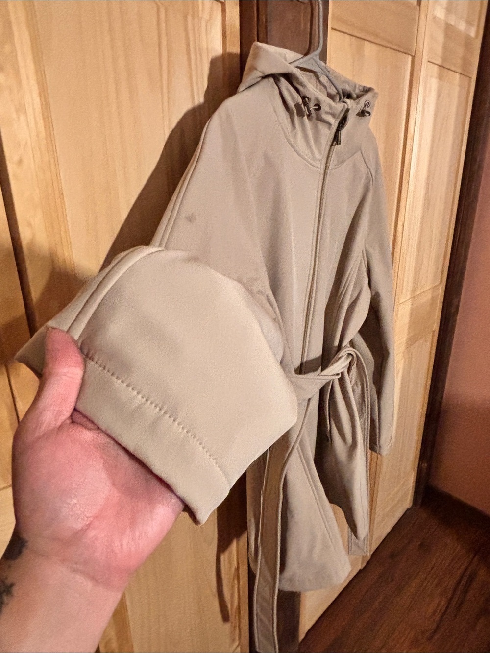 Shell Hooded Coat - Picture 3 of 16